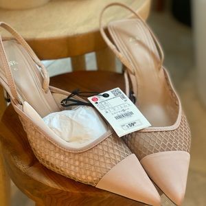 Zara slingback heels